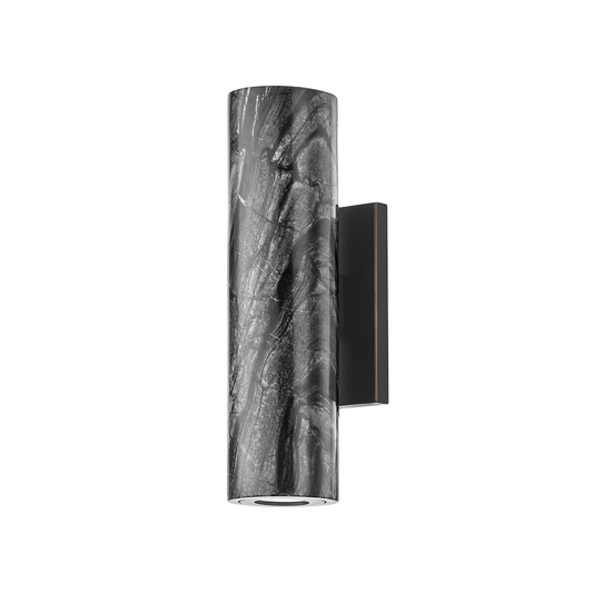 Andrew Martin Predock Wall Light Black Brass