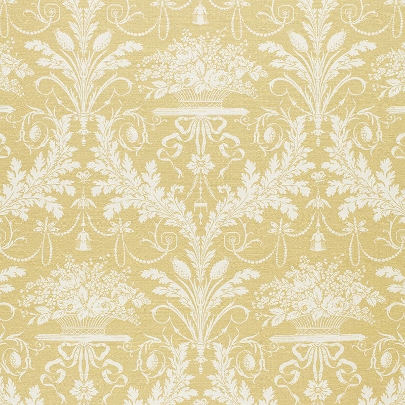Schumacher | Clairemont Damask fabric - 1178015