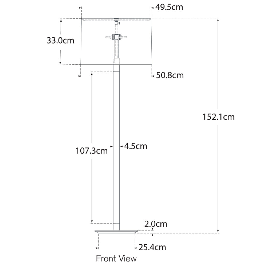 Andrew Martin | Riga Floor Lamp