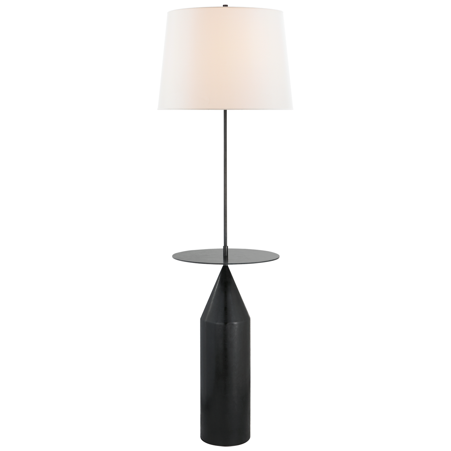Andrew Martin Zephyr Floor Lamp Aged Iron