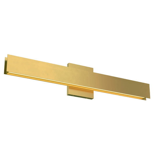 Andrew Martin Bau Bath Wall Light Natural Brass