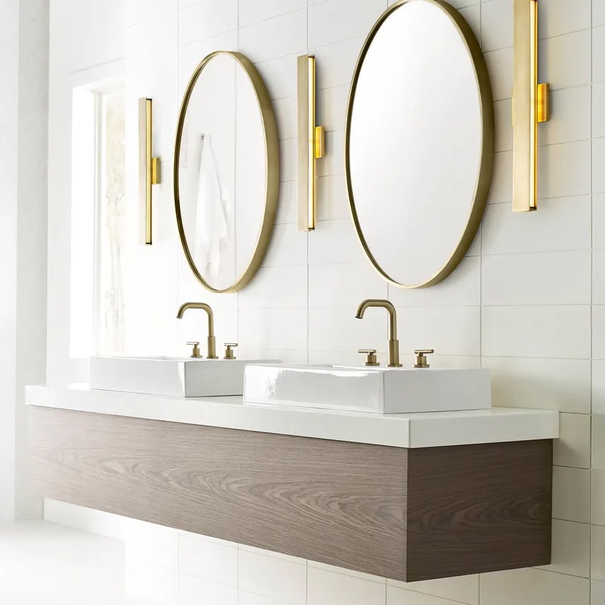 Andrew Martin Bau Bath Wall Light lifestyle