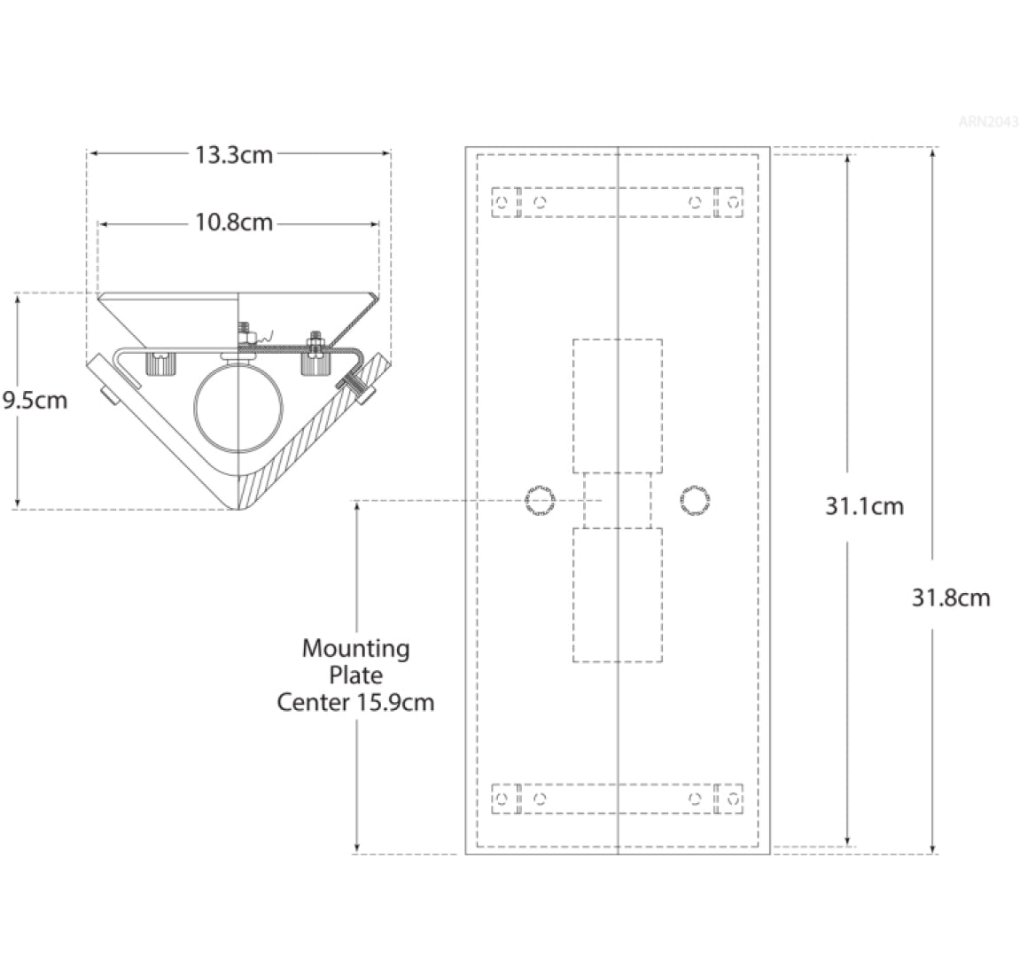 Andrew Martin | Clayton Wall Light