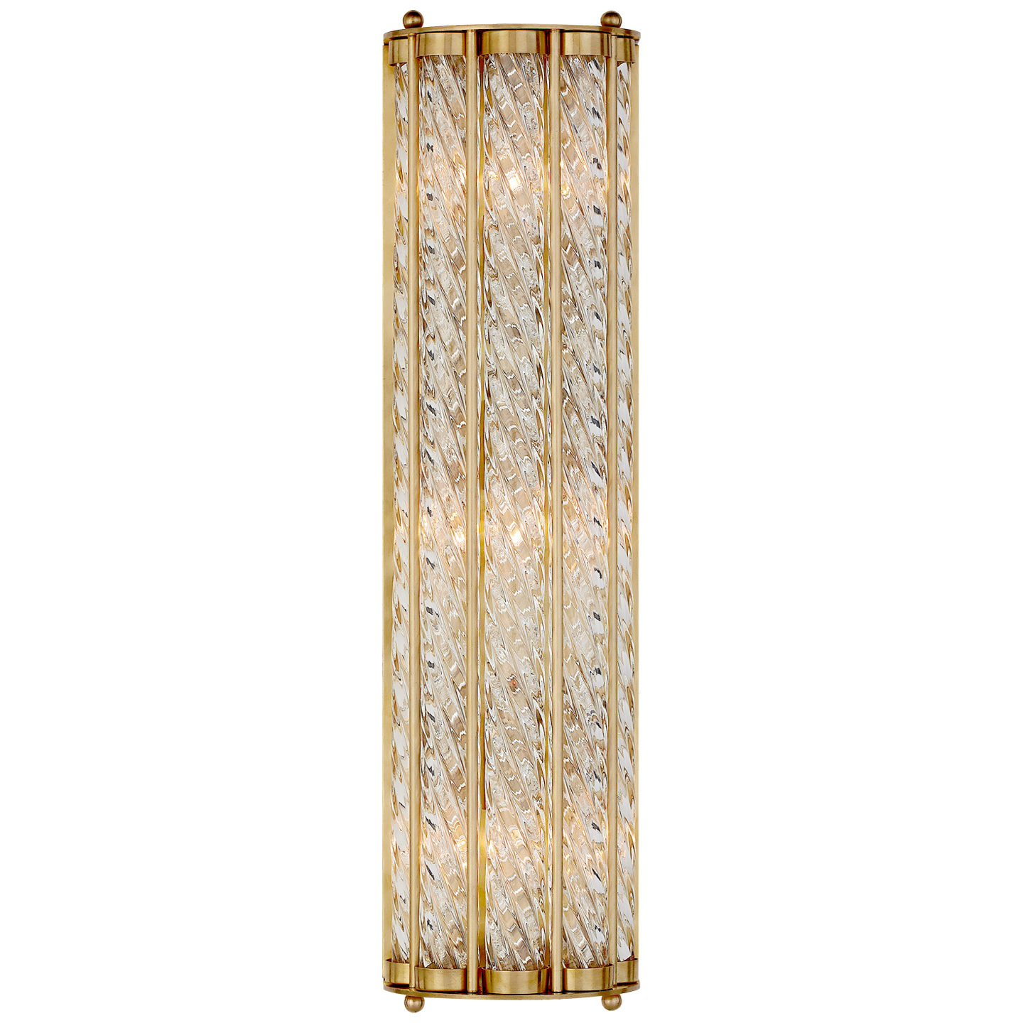 Eaton Linear Wall Light Brass