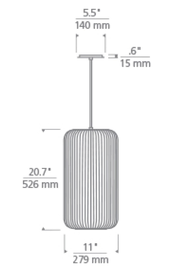 Andrew Martin | Kai Lantern Pendant Light, Aged Iron