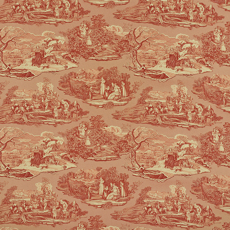 Schumacher | Four Seasons Toile fabric - 1207013