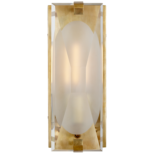 Andrew Martin | Castle Peak Wall Light Brass