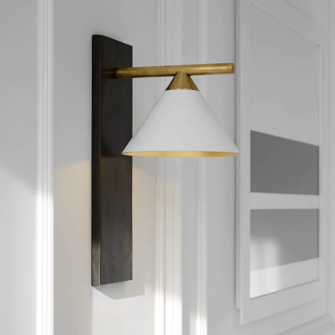 Andrew Martin | Cleo Wall Light White
