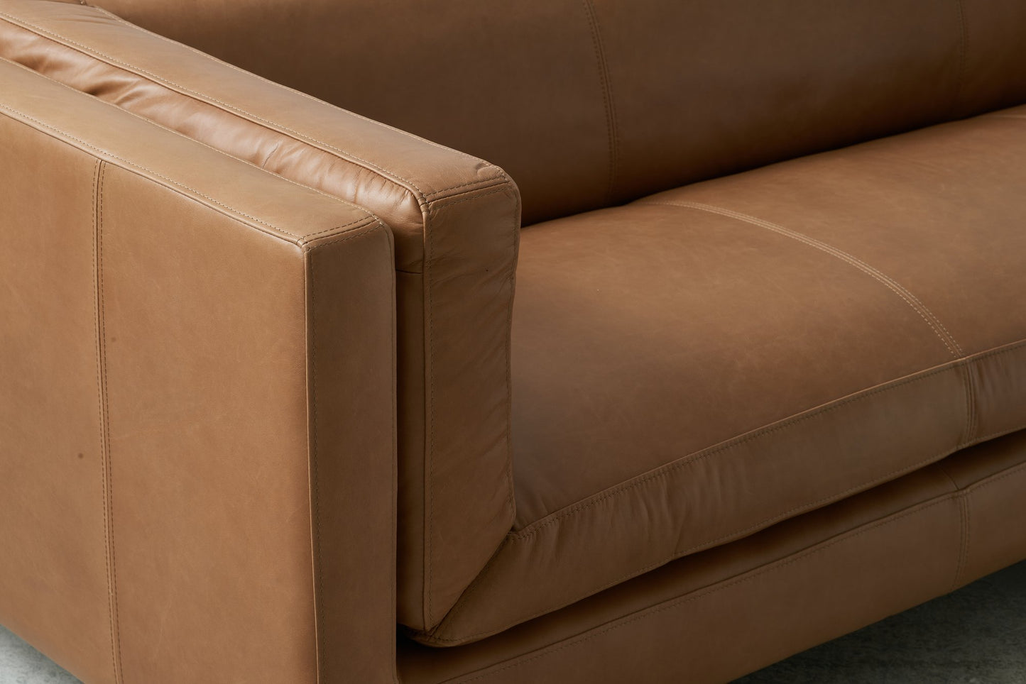 Andrew Martin | Morse Leather Sofa