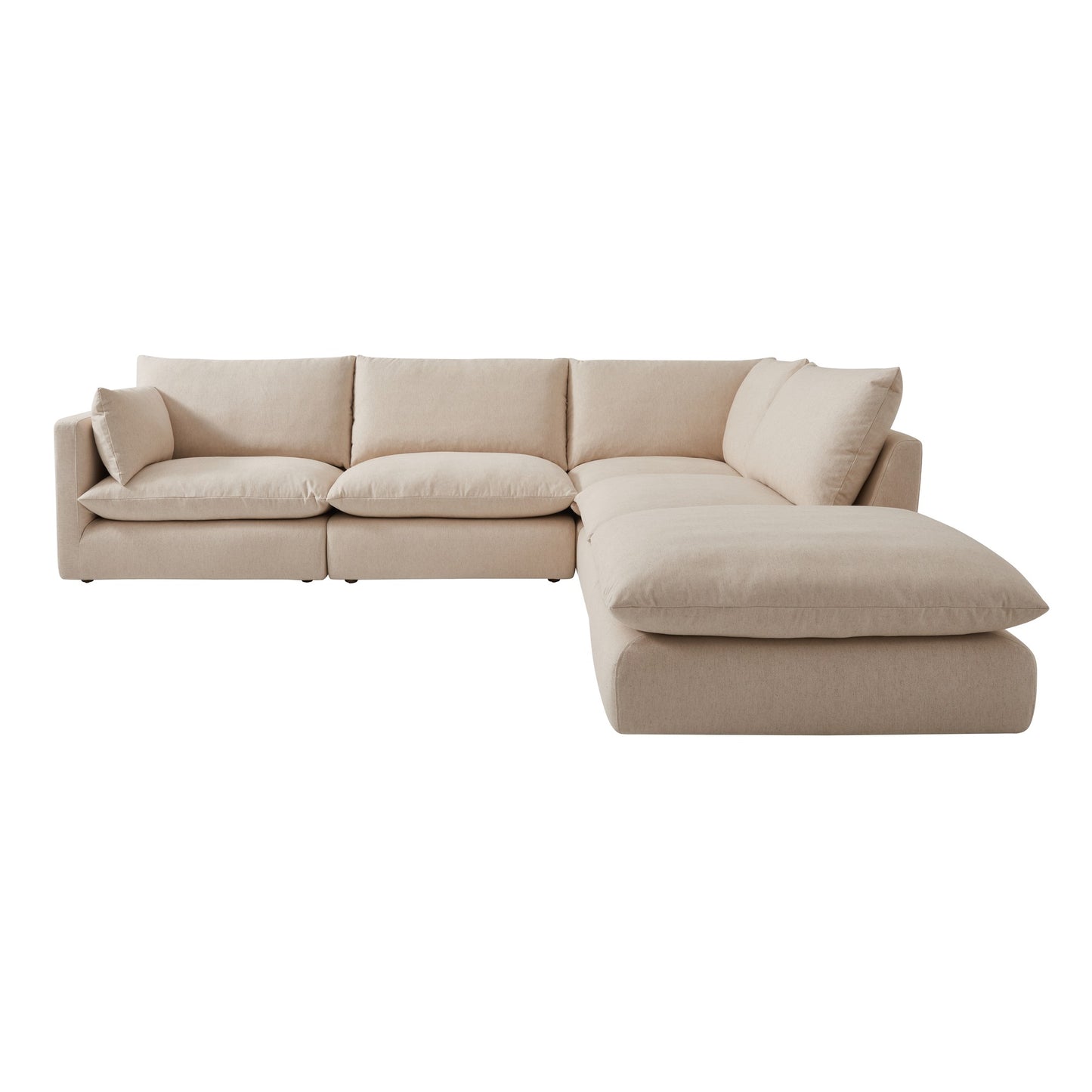 Andrew Martin Clinton Sectional Sofa corner layout