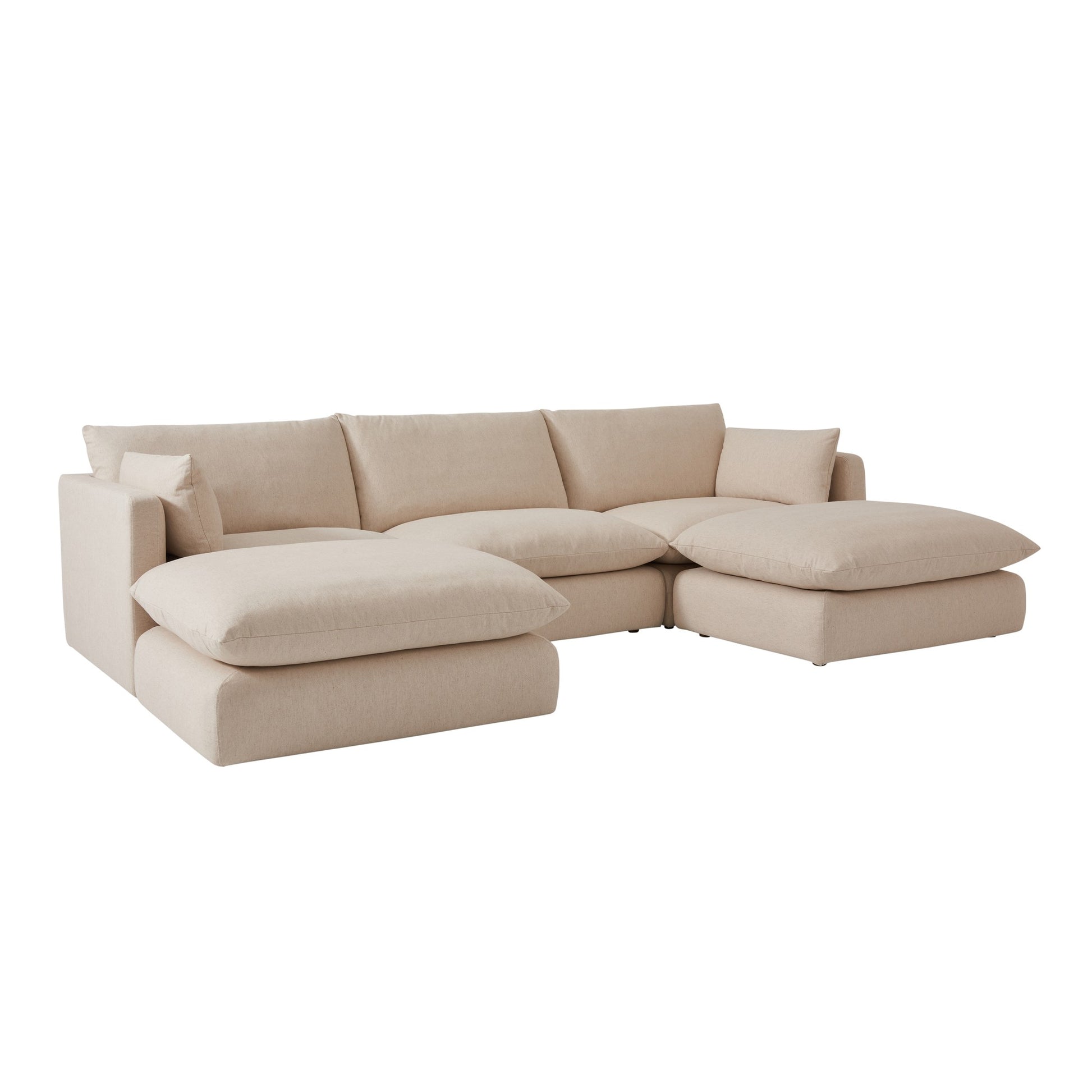 Andrew Martin Clinton Sectional Sofa chaise layout