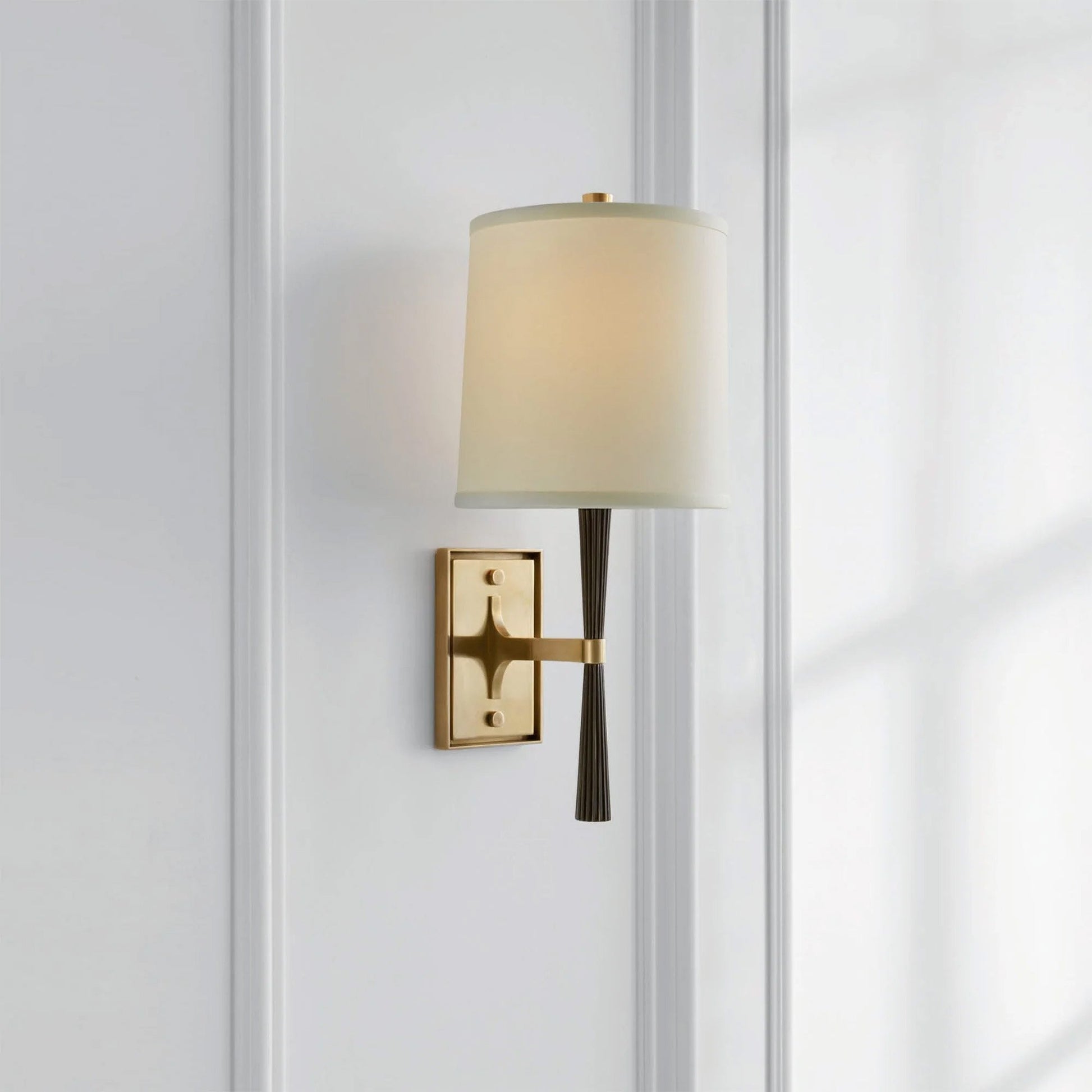Andrew Martin Refined Rib Wall Light