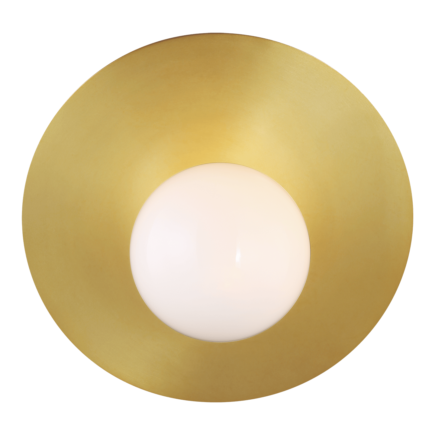 Andrew Martin Nodes Angled Wall Light Burnished Brass