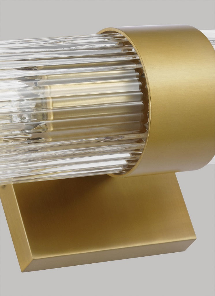 Andrew Martin | Geneva Linear Wall Light Brass
