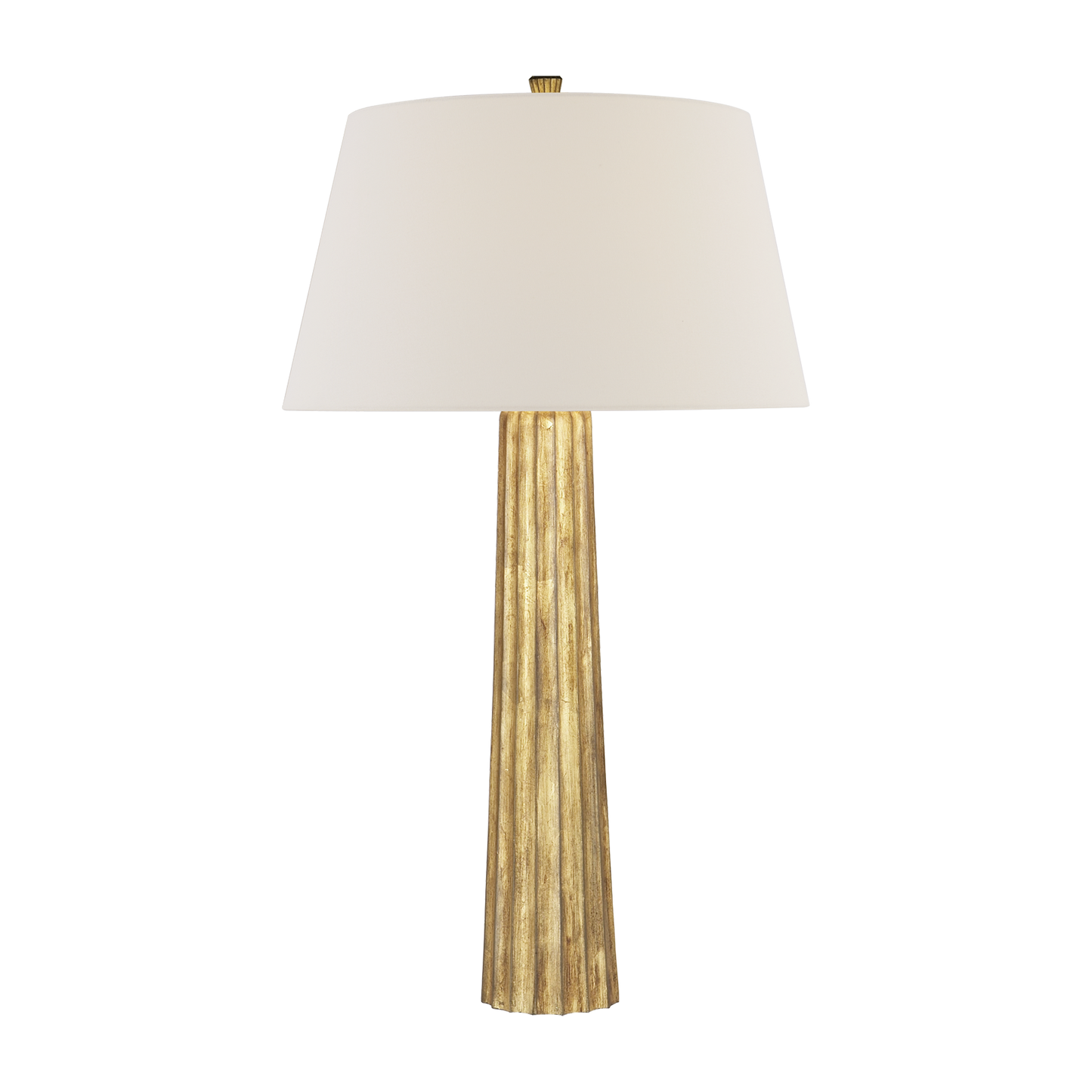 Andrew Martin Fluted Spire Table Lamp Iron