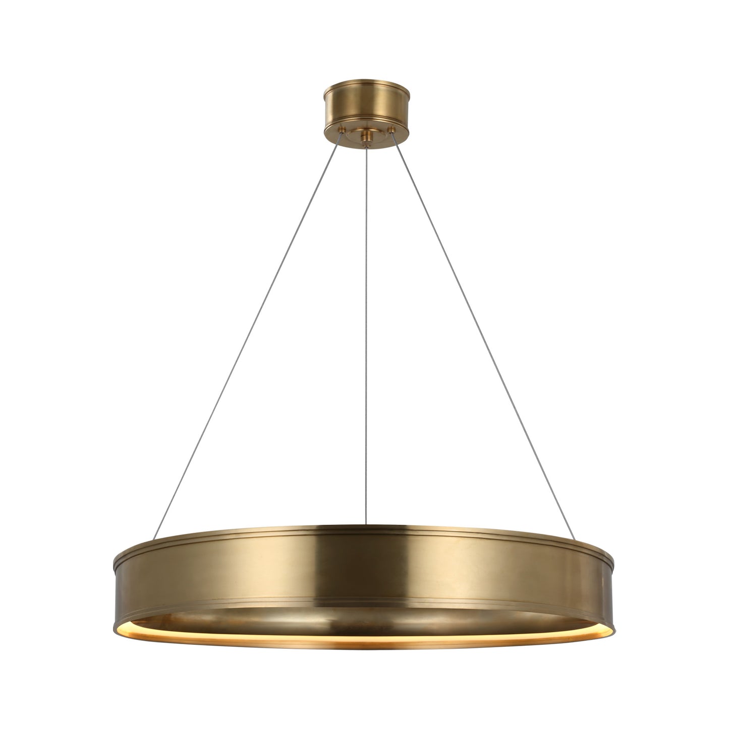 Andrew Martin Connery Chandelier Burnished Brass