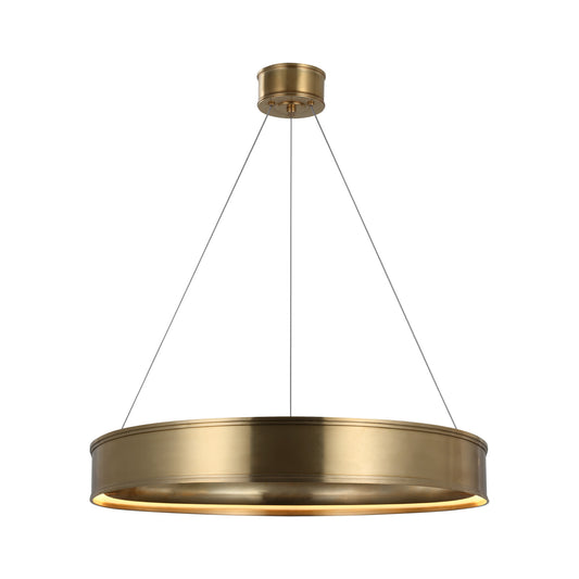 Andrew Martin Connery Chandelier Burnished Brass