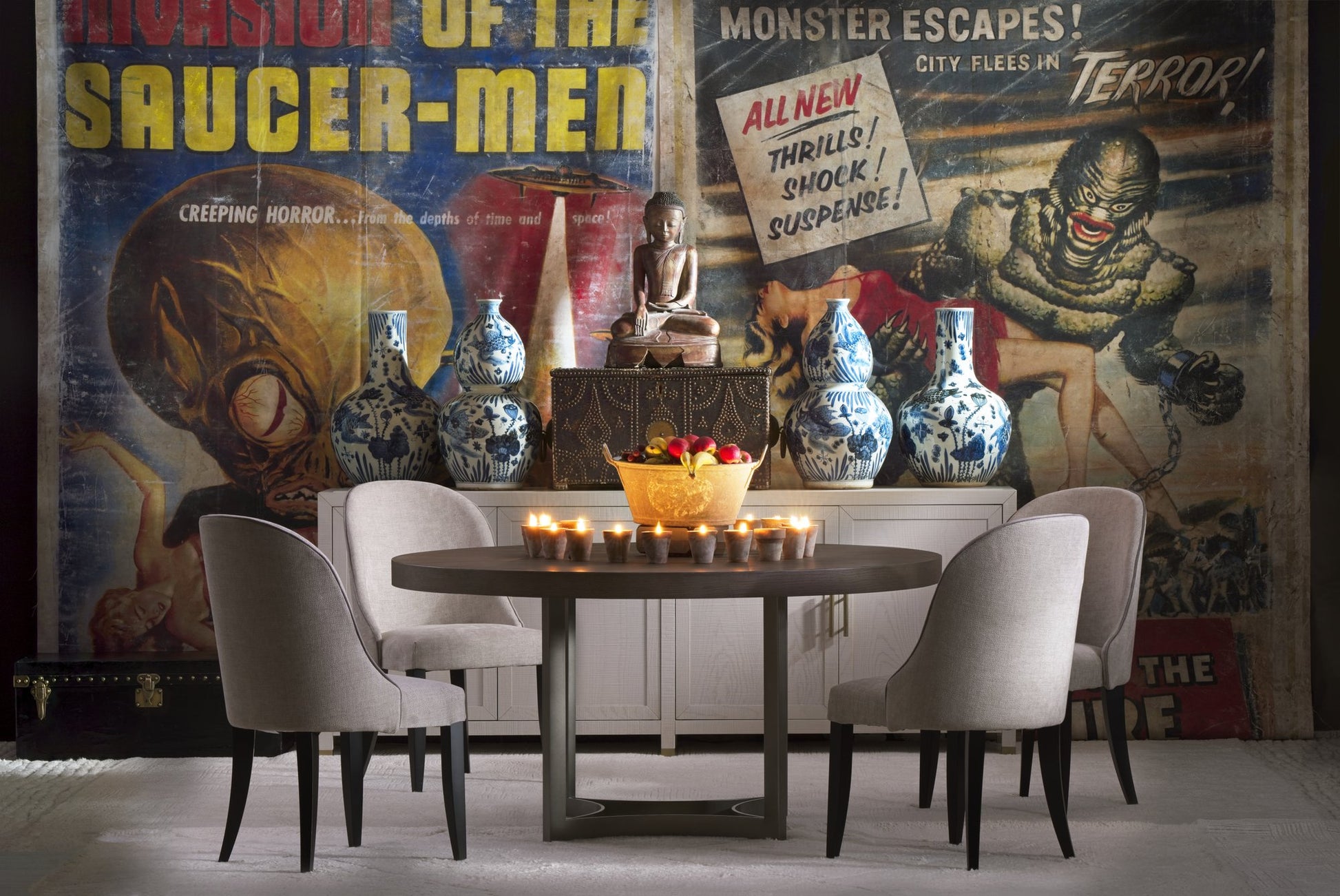 Andrew Martin Aldwick Dining Chair Bomore Stone