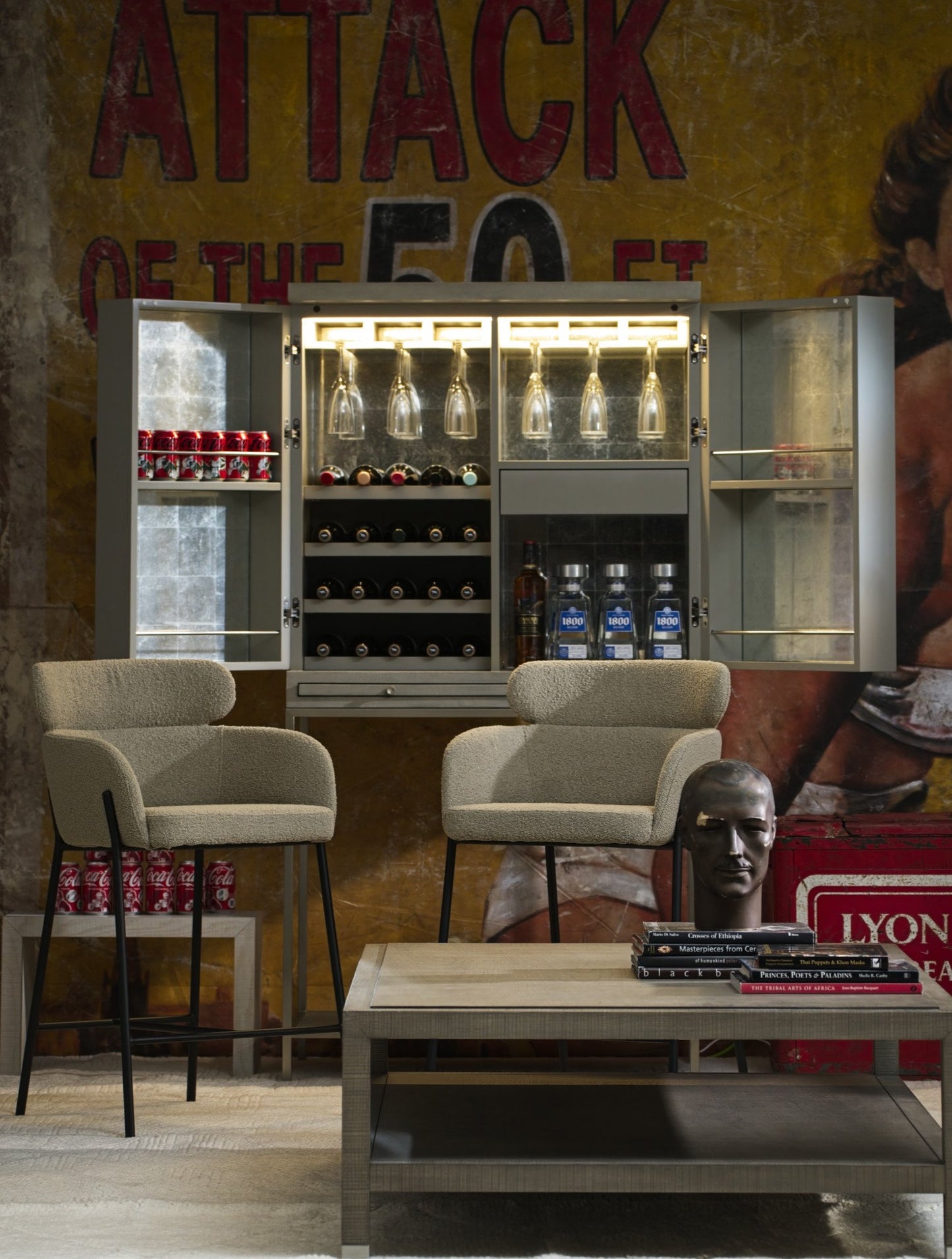 Andrew Martin Harry Bar Stool lifestyle