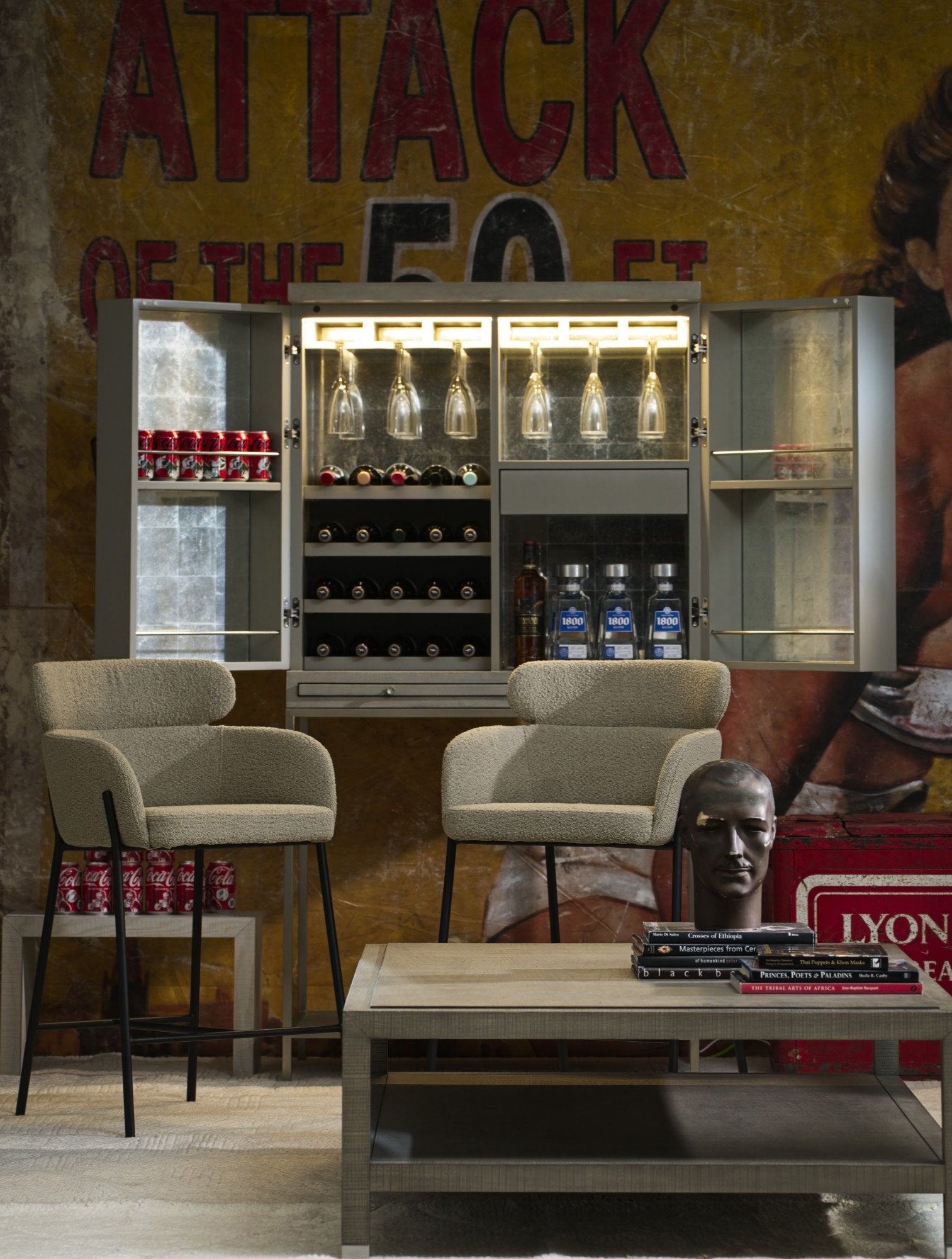 Andrew Martin Harry Bar Stool lifestyle