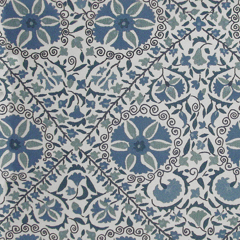 Schumacher | Madura Floral Stitchery fabric - 1276002