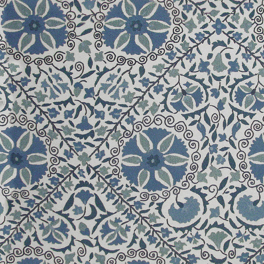 Schumacher | Madura Floral Stitchery fabric - 1276002