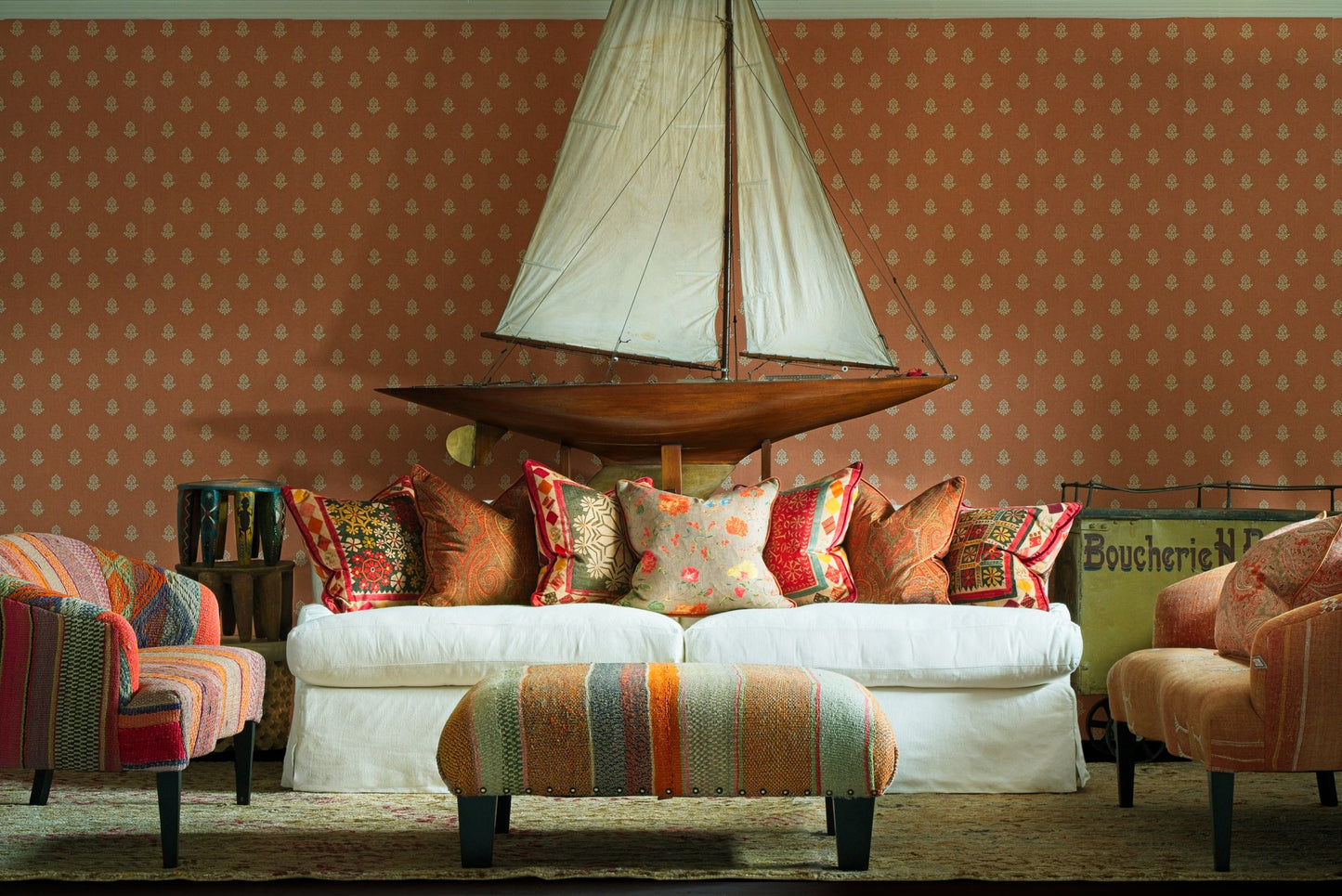 Andrew Martin | Constantine Custom Ottoman