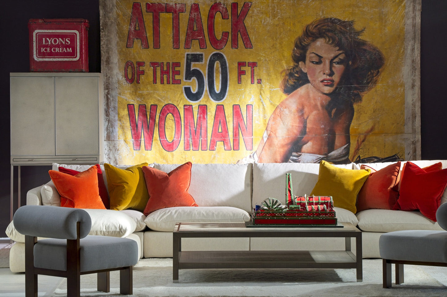 Andrew Martin Clinton Custom Sofa lifestyle