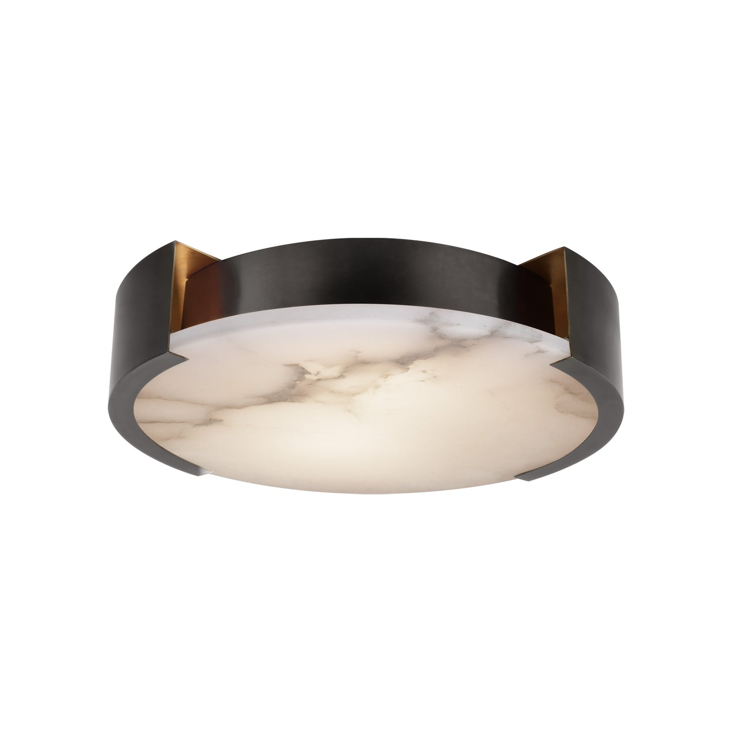 Andrew Martin | Melange Flush Ceiling Light, Bronze