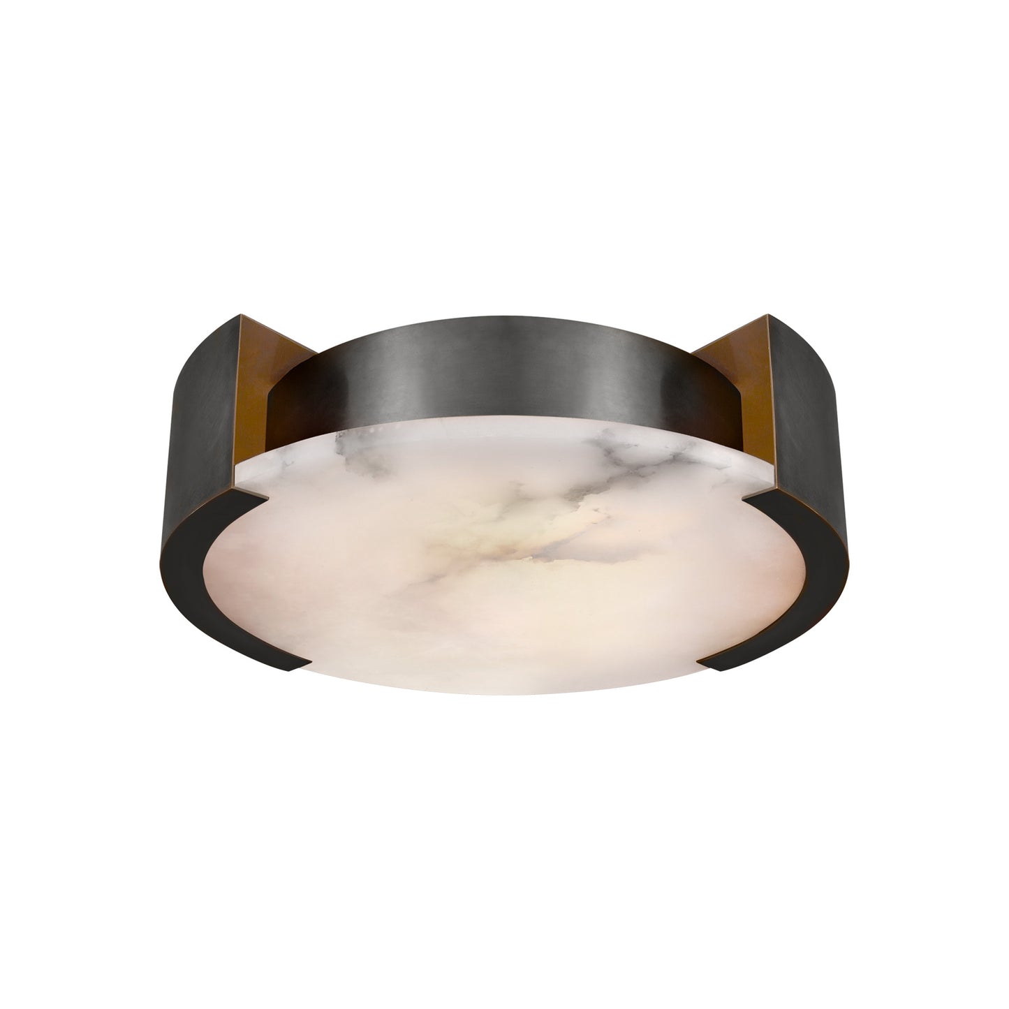 Andrew Martin | Melange Flush Ceiling Light, Bronze