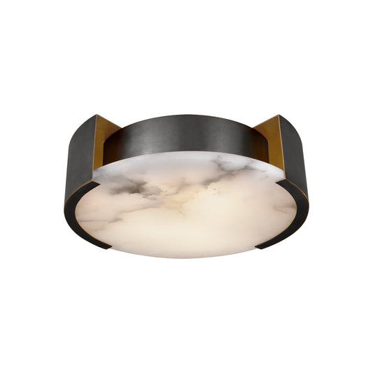 Andrew Martin | Melange Flush Ceiling Light, Bronze