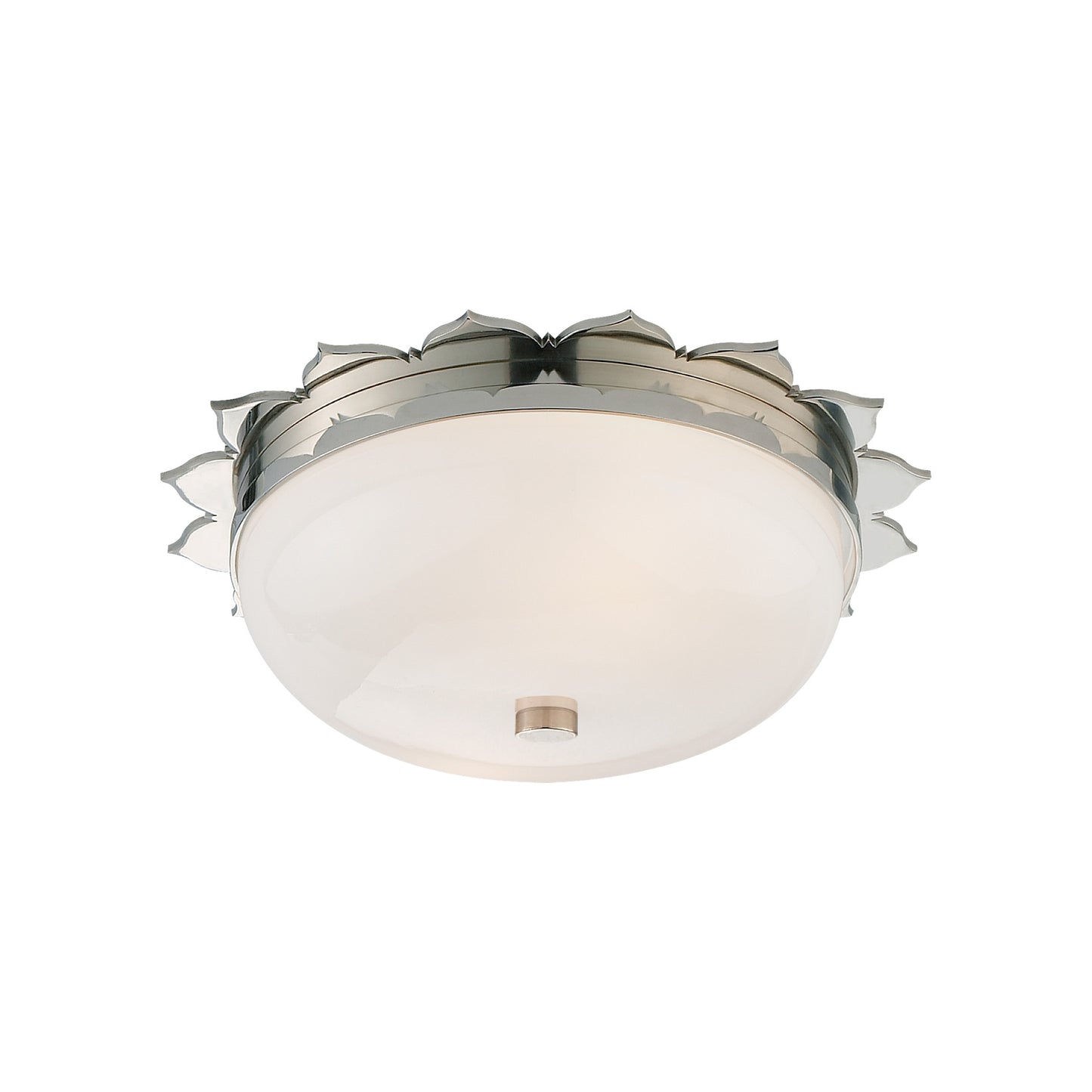 Andrew Martin Rachel Flush Ceiling Light Polished Nickel