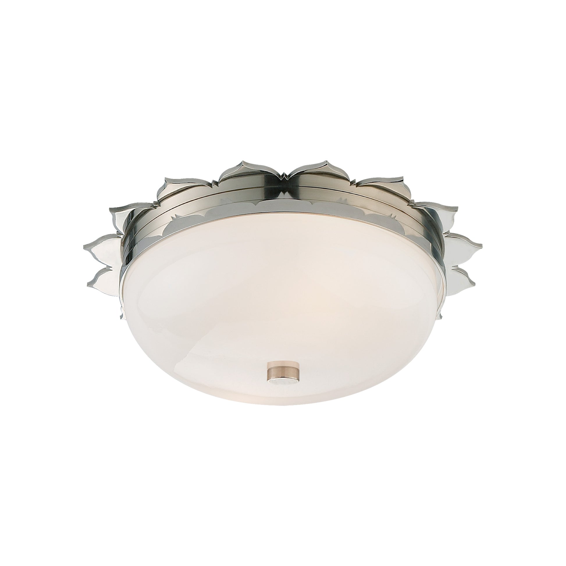 Andrew Martin Rachel Flush Ceiling Light Polished Nickel
