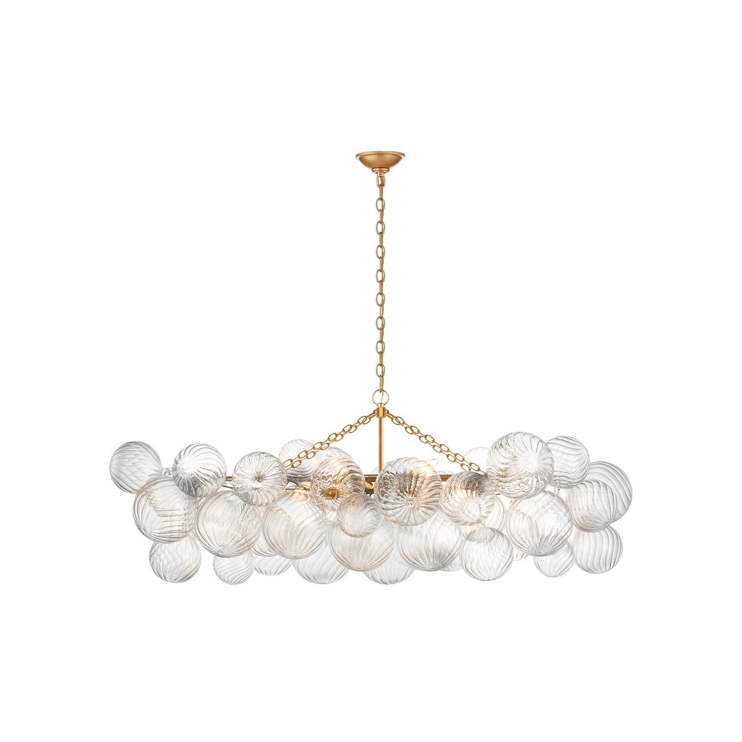 Andrew Martin | Talia Linear Chandelier, Gild
