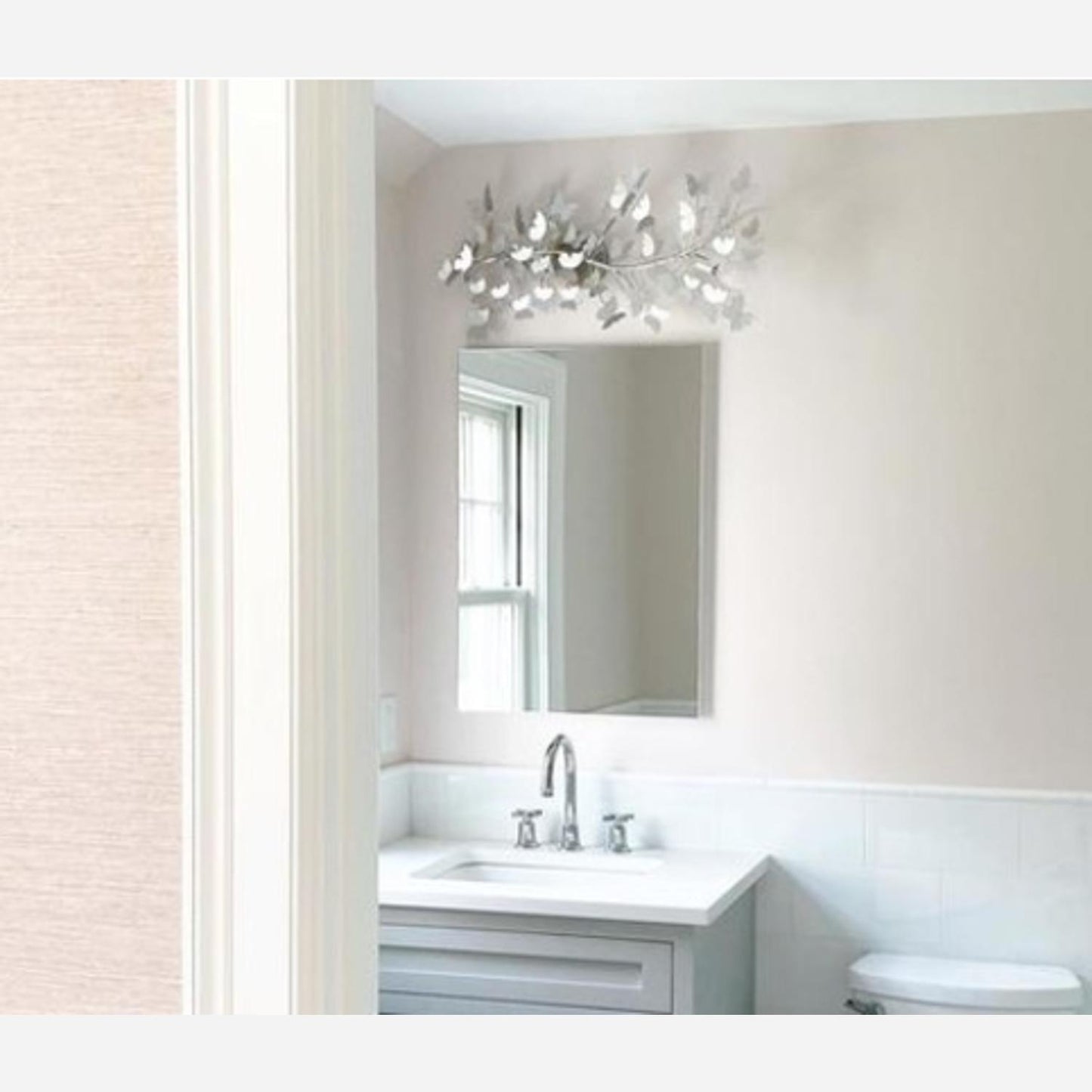 Andrew Martin | Farfalle Wall Light, Silver