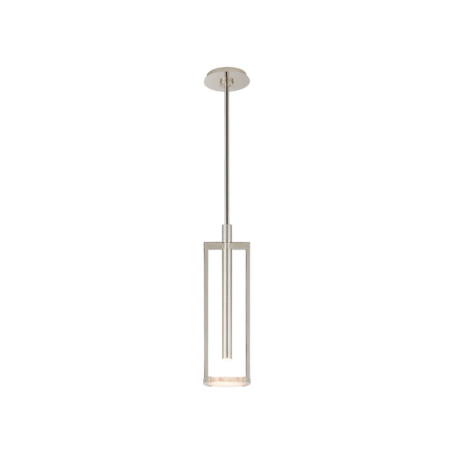 Andrew Martin | Melange Disc Pendant Light, Polished Nickel