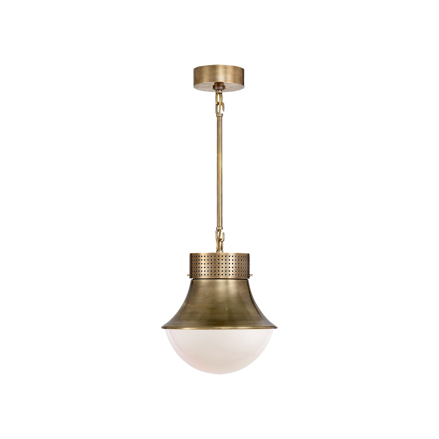 Andrew Martin | Precision Pendant Light, Antique Burnished Brass