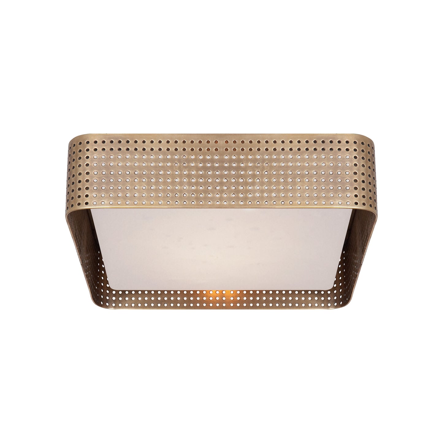 Precision Ceiling Light in Antique Burnished Brass