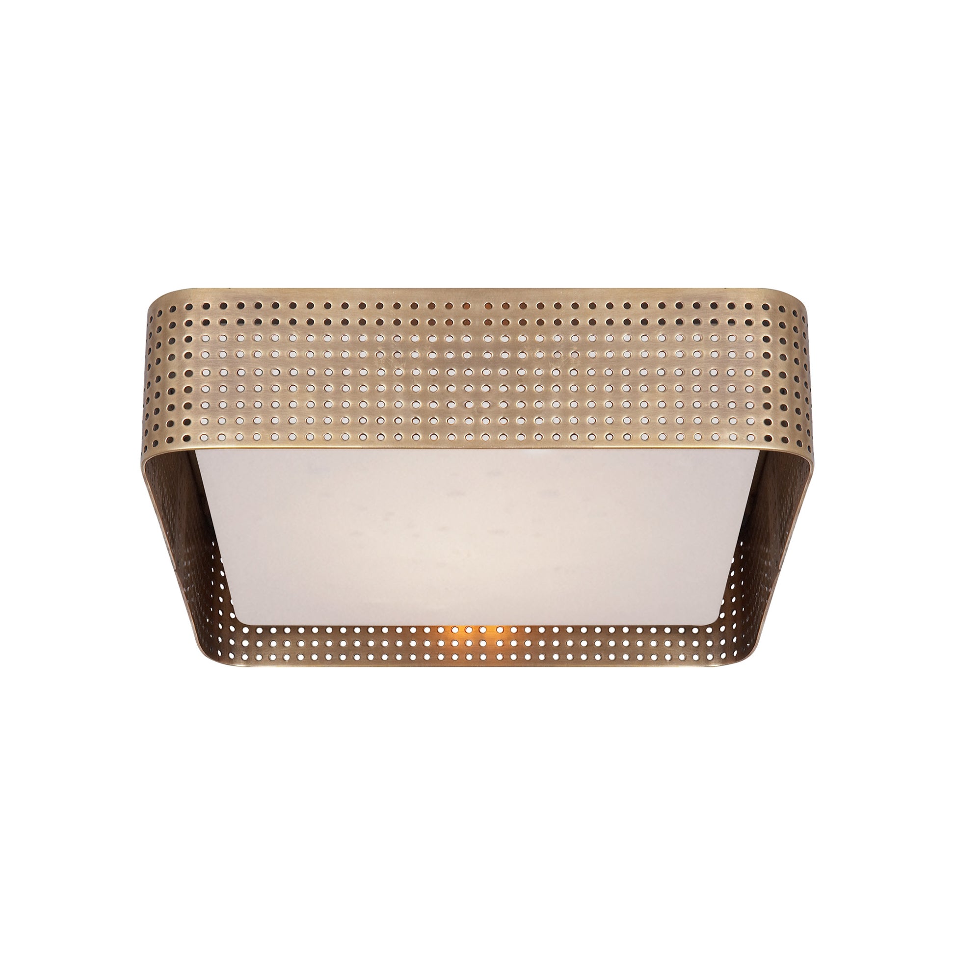 Precision Ceiling Light in Antique Burnished Brass