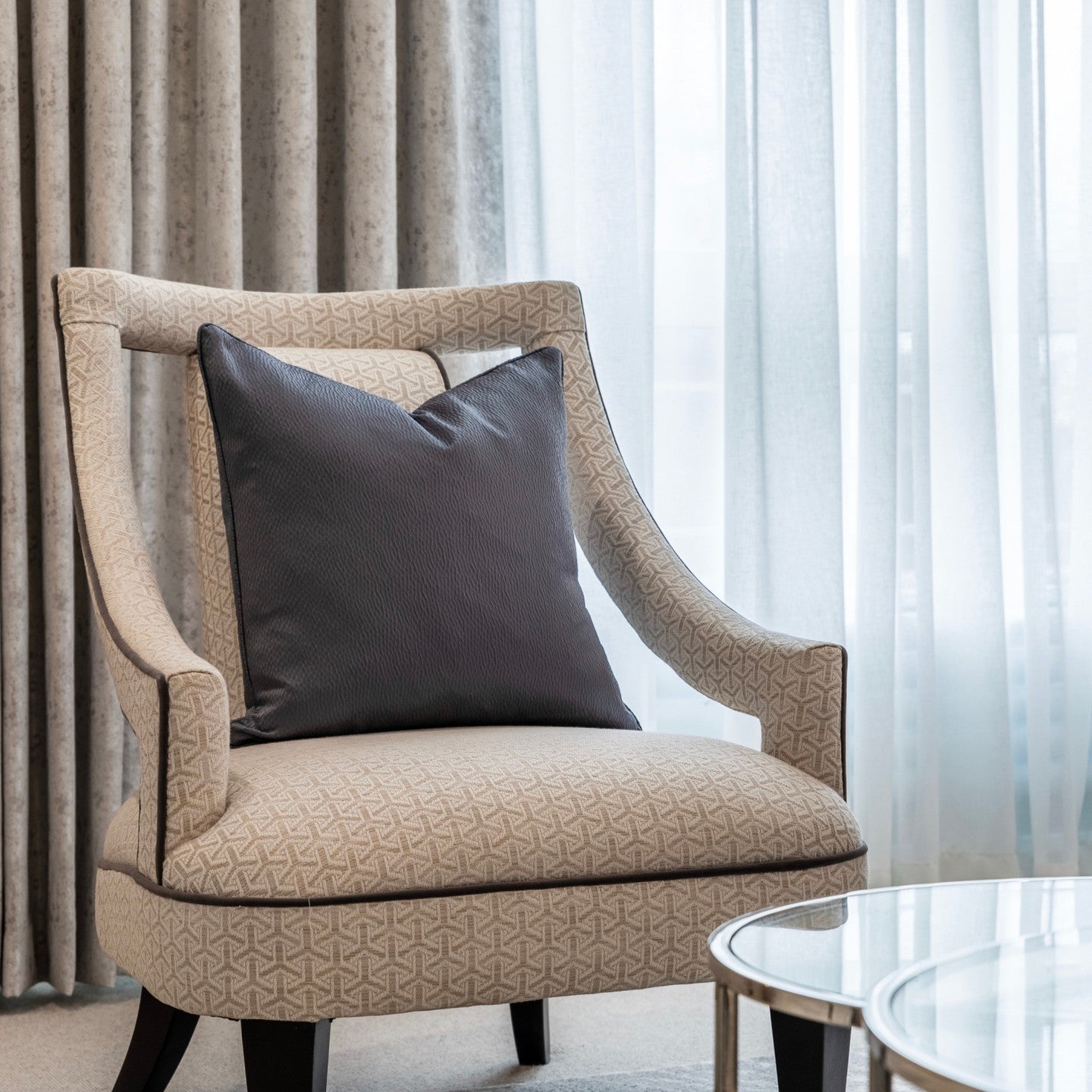 Andrew Martin Edmund Custom Chair