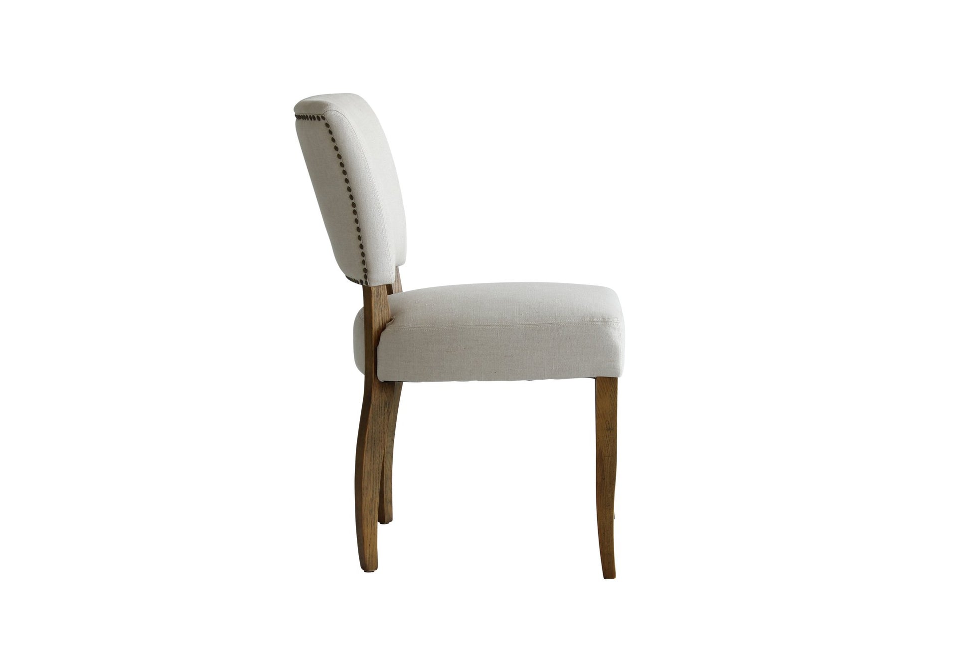 Andrew Martin Frank Dining Chair Linen side