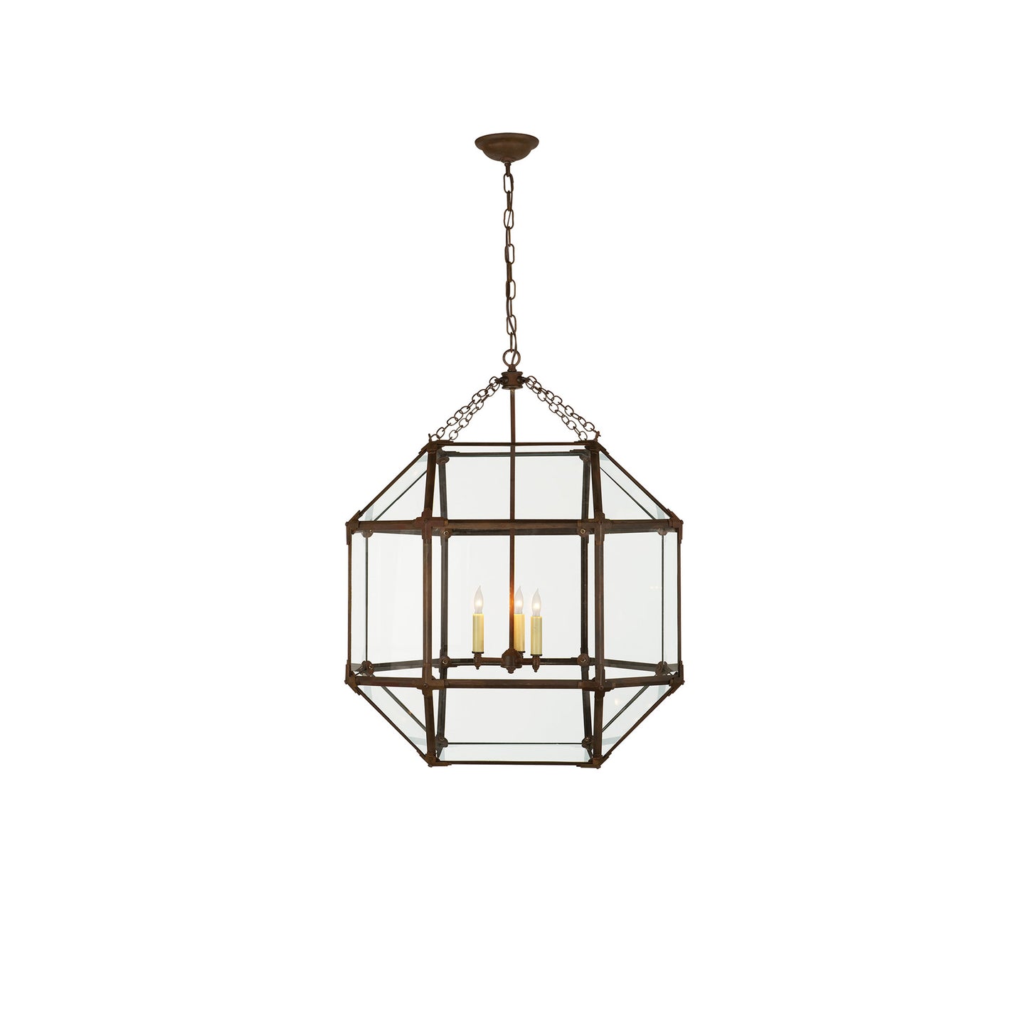 Morris Pendant Light in Antique Zinc
