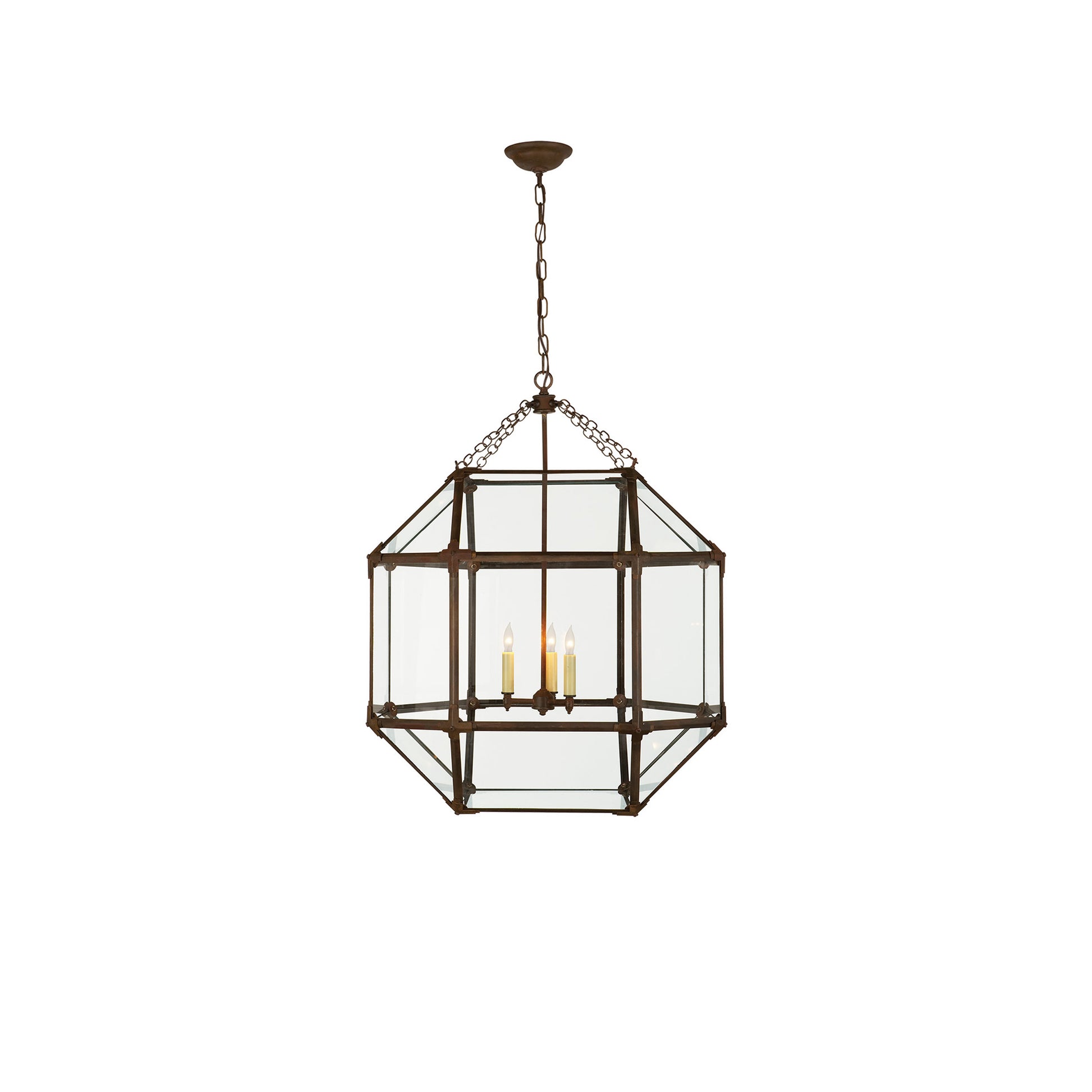 Morris Pendant Light in Antique Zinc