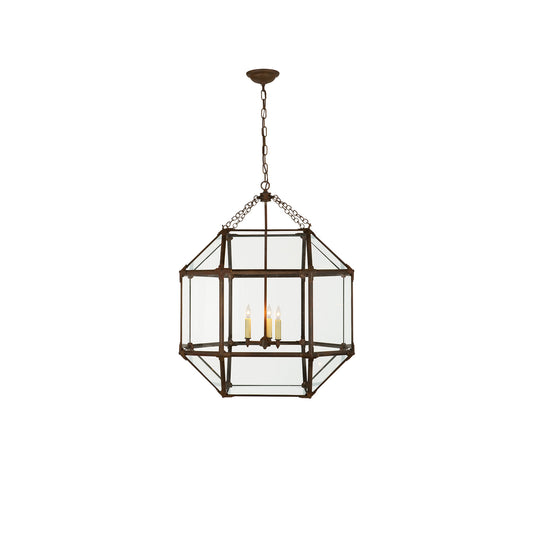 Morris Pendant Light in Antique Zinc