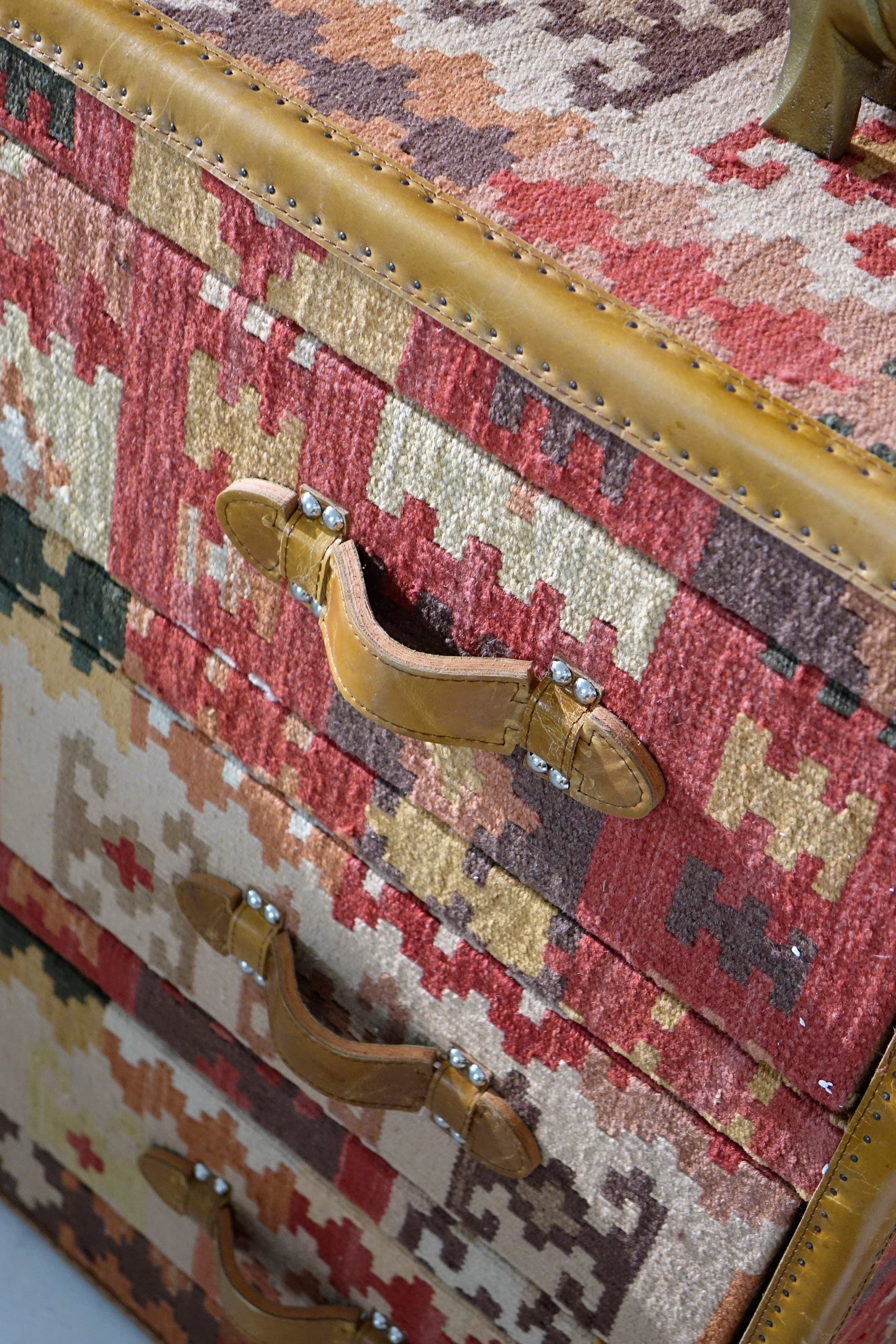 Howard Kilim Chest of Drawers detail