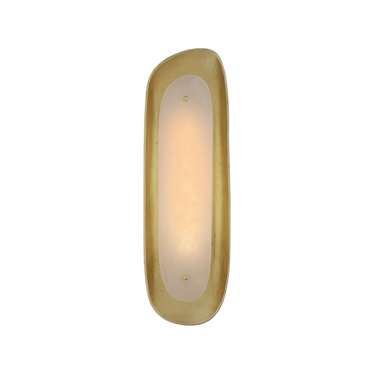 Samos Tall Wall Light Gild and Alabaster