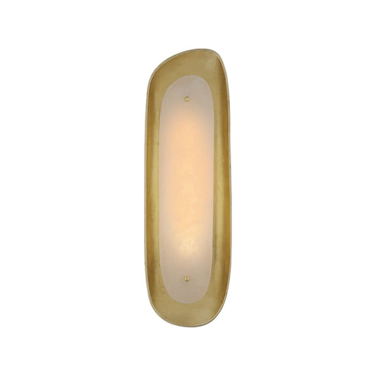 Samos Tall Wall Light Gild and Alabaster
