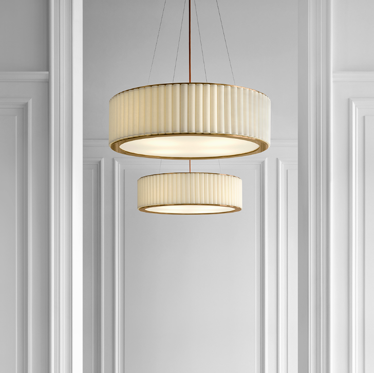 Andrew Martin | Palati Pendant Light, Antique Brass