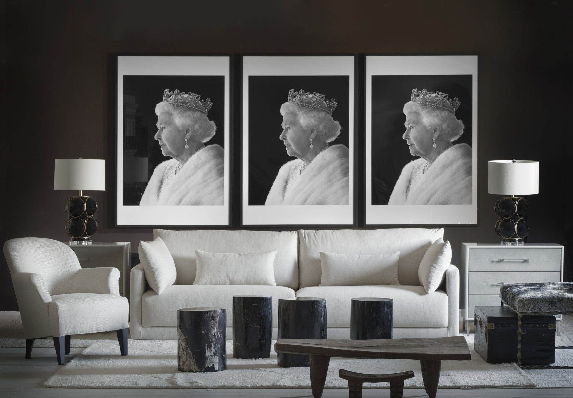 Andrew Martin Whitney Custom Sofa lifestyle