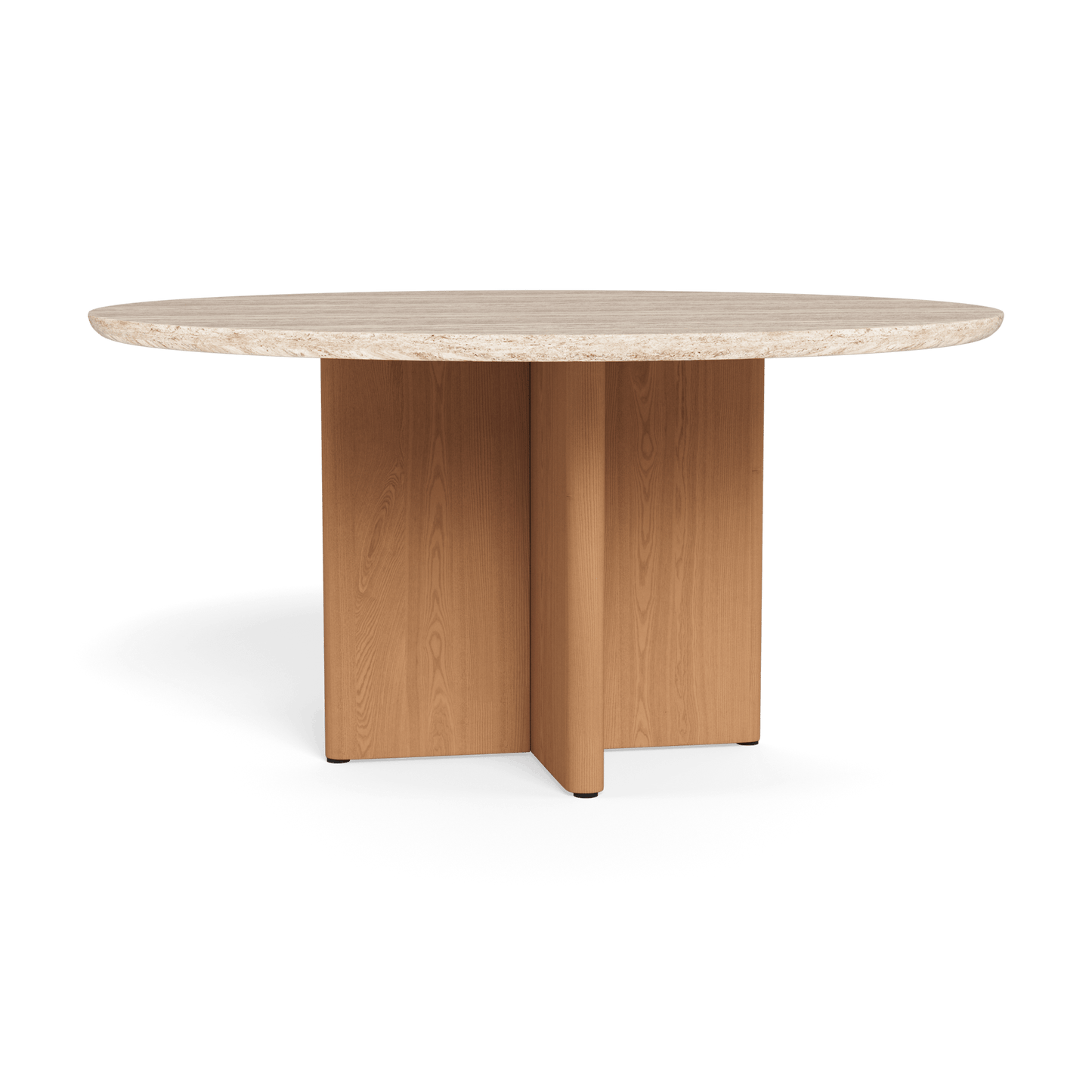 Andrew Martin Caicos Outdoor Round Dining Table Teak